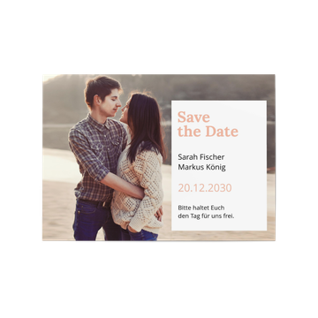 Save the date-Karte