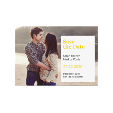 Save the date-Karte