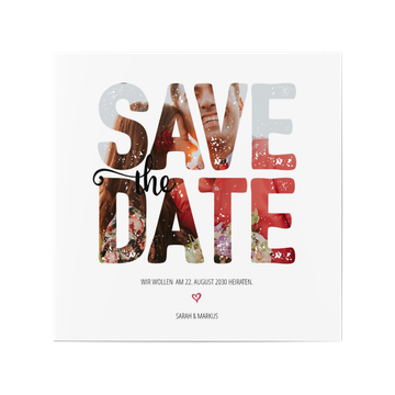 Save the date-Karte