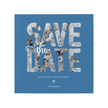 Save the date-Karte