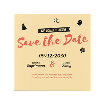 Save the date-Karte