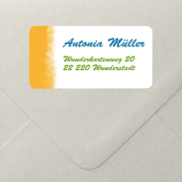 Adressaufkleber