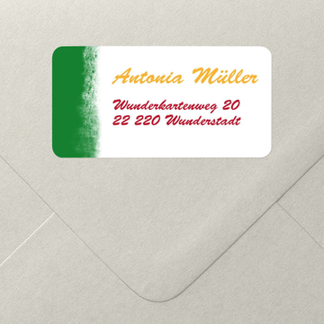 Adressaufkleber