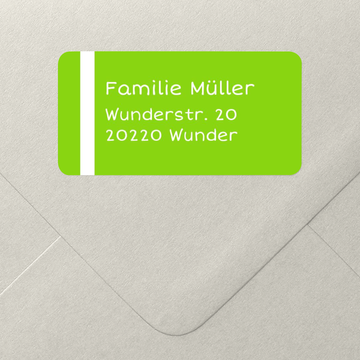 Adressaufkleber