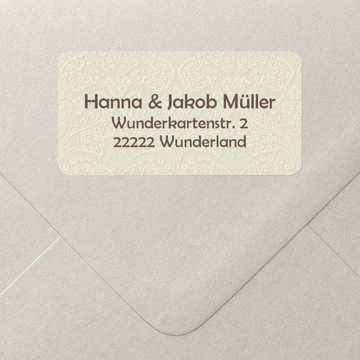 Adressaufkleber