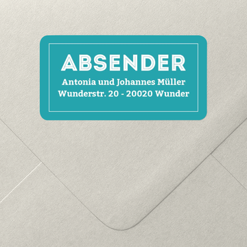 Adressaufkleber