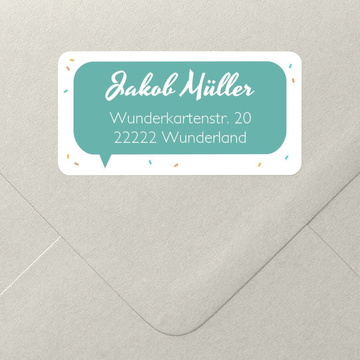 Adressaufkleber