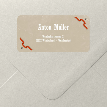 Adressaufkleber