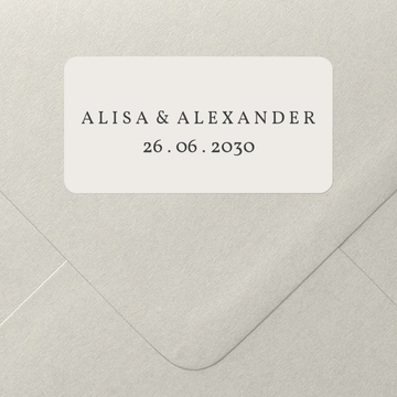 Adressaufkleber