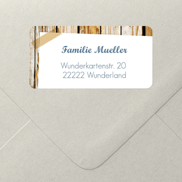 Adressaufkleber