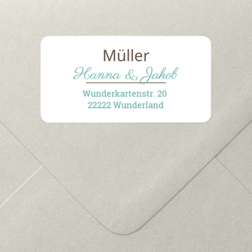 Adressaufkleber