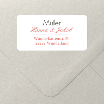 Adressaufkleber