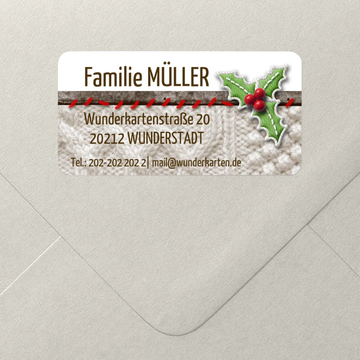 Adressaufkleber