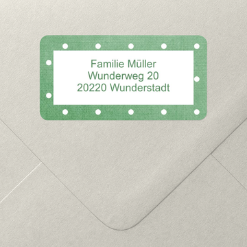 Adressaufkleber