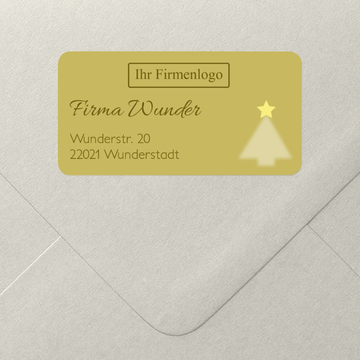 Adressaufkleber