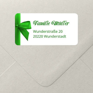 Adressaufkleber