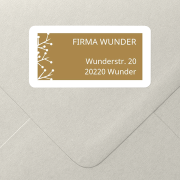 Adressaufkleber