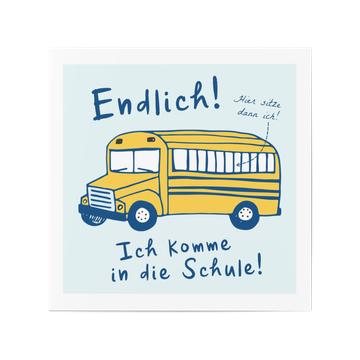 Endlich Schulstart!