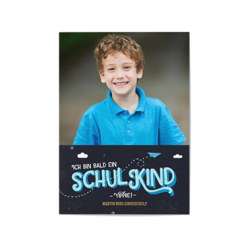 Einladungskarten Einschulung, Kleiner Flieger