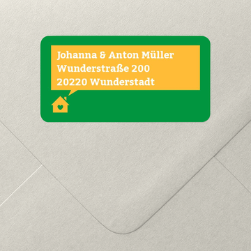 Adressaufkleber