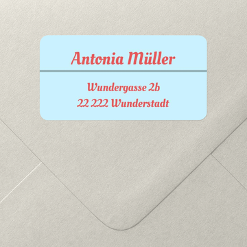 Adressaufkleber