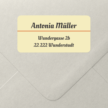 Adressaufkleber