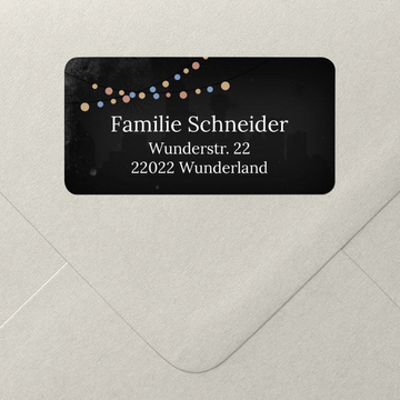 Adressaufkleber