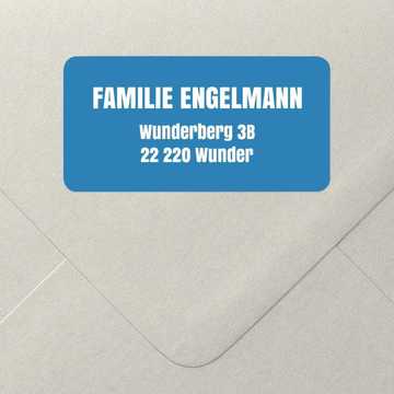 Adressaufkleber