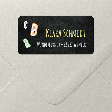 Adressaufkleber