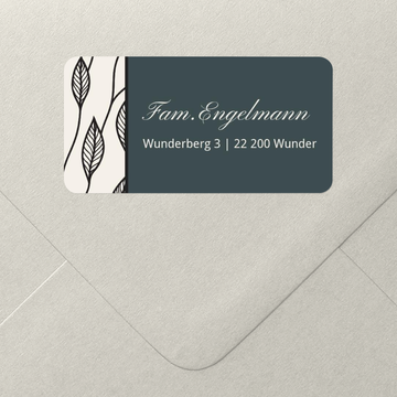 Adressaufkleber