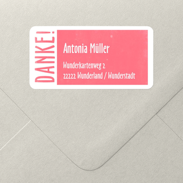 Adressaufkleber
