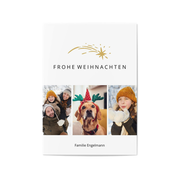 Goldene Sternschnuppe