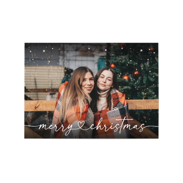 Private Weihnachtskarten, Herzliche Weihnachtsgrüße