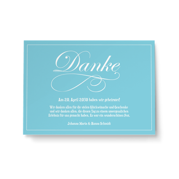 Dankeskarte