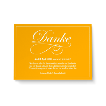 Dankeskarte