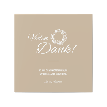 Dankeskarte