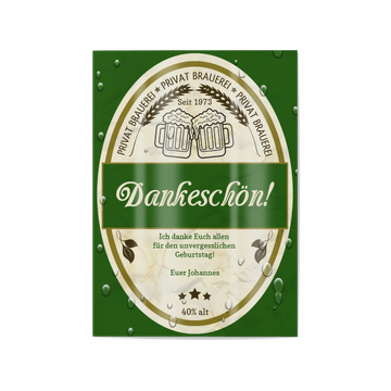 Dankeskarte