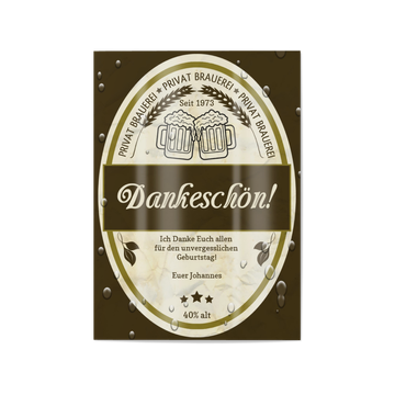 Dankeskarte