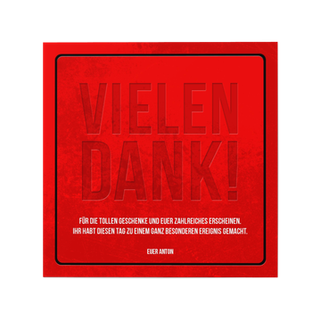 Dankeskarte