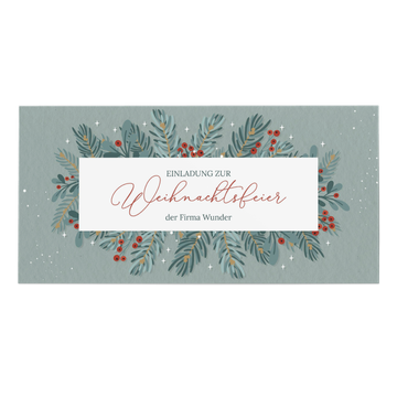 Einladung geschäftliche Weihnachtsfeier, Funkelnde Weihnachten