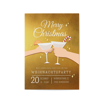 Einladung Weihnachtsfeier, Magische Zeit