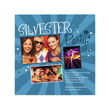Silvesterkarten, Time to Party