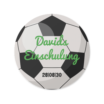 Einladungskarten Einschulung, Ballsport Fußball