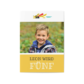 Einladungskarten Kindergeburtstag, Super Hero