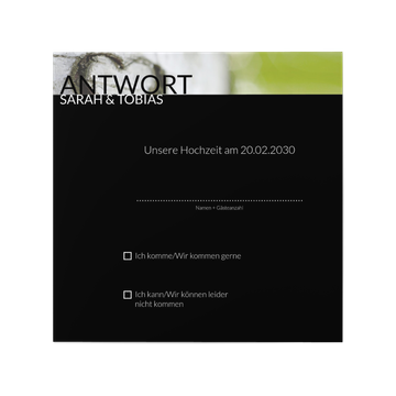 Antwortkarte