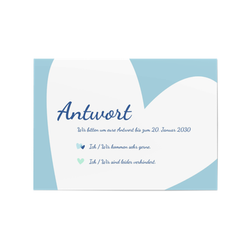 Antwortkarte