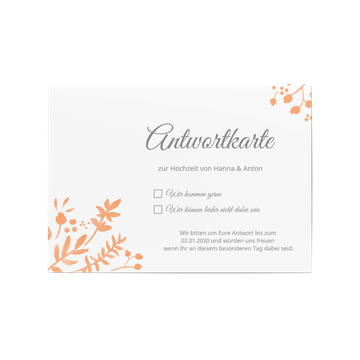 Antwortkarte