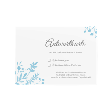 Antwortkarte
