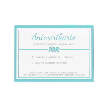 Antwortkarte