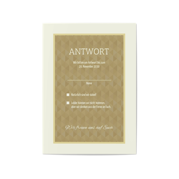 Antwortkarte